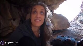 Three hikers lost in the wilderness, fucked to stay warm