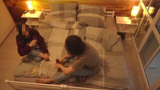 Fit girl gets drunk and seduces a stranger on the first date