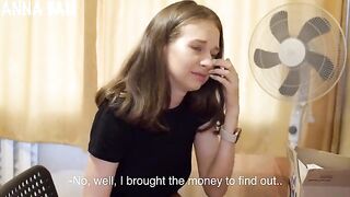 The order was delivered to the house, but the girl wasn’t home