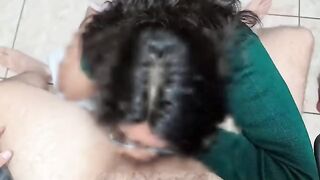 A rich pussy fuck before the school session. This student is a slut