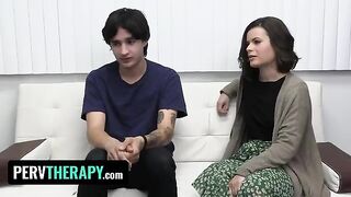 Doctor Aaliyah Love helps pervert stepsiblings in a kinky therapy session