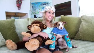 Juicy PAWG Zoey Monroe gets her asshole gapped by a horny Frenchman in HD