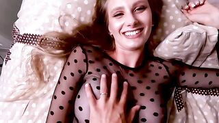 I hid from my beautiful girlfriend and she found me in the most intimate way