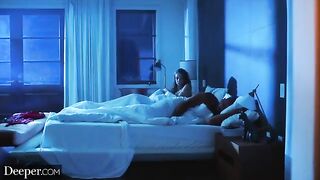 The hot threesome fuck with Elena Koshka, who is a true goddess of sex