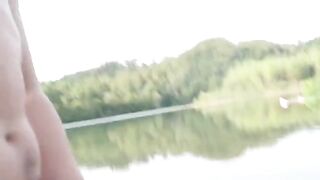 A risky sex adventure on the nude beach