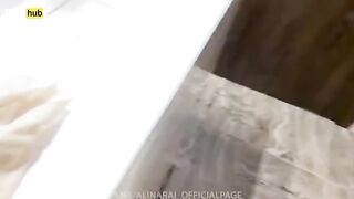 The young pervert watched at his stepmom in the shower, full HD