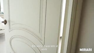 The cute 18-year-old college girl plays with her wet pussy and wants to be fucked hard