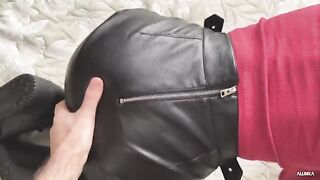 A cute girl teased her classmate, got intimate and received cum on her clothes