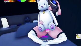 Twisted World New Update Part 1 - Futanari Action in a Game