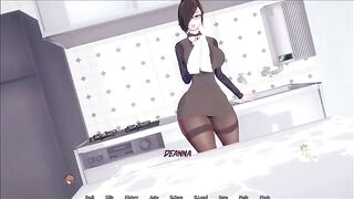 Twisted World New Update Part 1 - Futanari Action in a Game