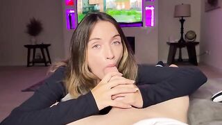 This Game Is Shit, Come Shoot Cum in My Mouth Instead - Exclusive HD