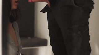 My tinder date has a small dick. He gets it cleaned up by my wife