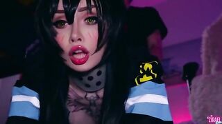 She always wanted to get close with guys and finally did - animated version