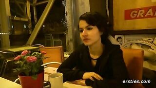 The cute girl Vicki gets excited with her favorite vibrator and reaches an intense climax