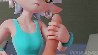 Splatoon 3 hentai SFM compilation featuring Marina and Callie in cowgirl pose