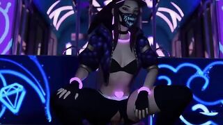 3D Hentai: LoL League of Legends Compilation Ahri Akali Uncensored