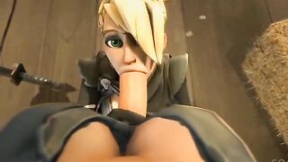 Compilation of blowjobs from hot Fortnite girls who love to suck dick