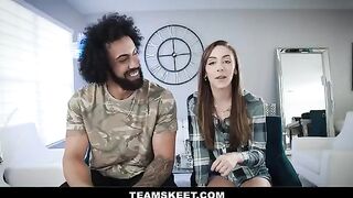 Girl is fucked by her boyfriend in crazy poses