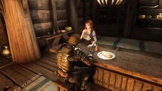 In the tavern of Ysolda, a traveler had passionate skyrim sex