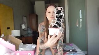 This See Through Lingerie Try On Haul featuring Natasha Kirsten got her banned from Youtube