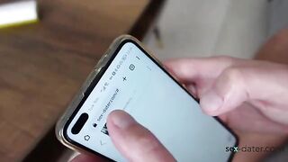A sex dater found a stunning woman on the web and fucked her on the same day