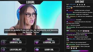 The streamer has sex with her fans online, breaking the rule