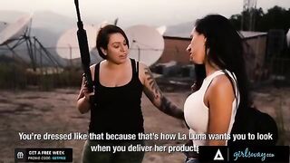 The boss of the Femdom cartel taught her new whores to behave naturally