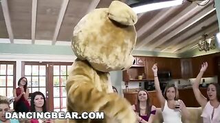 Bunch of bitches getting fucked on the wildest party