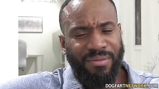 The hot babysitter Avery Black got a big black dick