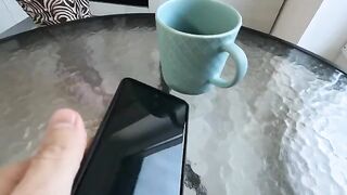 The stepmom, Mira Lime, is hungry for cock early in the morning