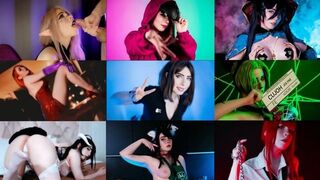 Best cosplay scenes with sexy MollyRedWolf in 2021 compilation