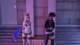League of Legends Ahri's first porn casting - Kiss my camera