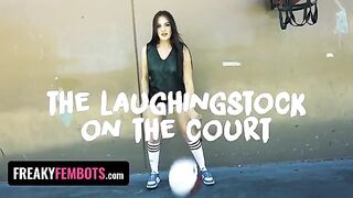 Sports-themed sexbot Aubree Valentine, with huge ass and tight pussy, handles intense scenes