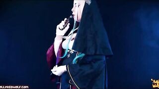The nun believed the lie and disciplined me with her strap-on penis