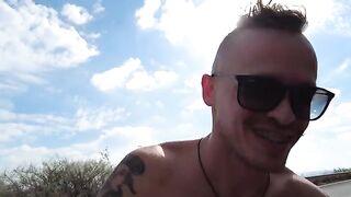 Bunch of stupid sluts thought we were bloggers and gave us sex on the beach