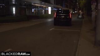 Two redheads fuck a BBC in an intense threesome with 69