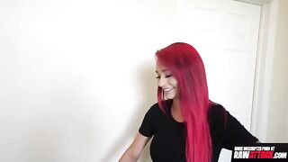 Tattooed slut Demi Rhoades gets fucked hard in this kinky tape