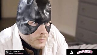 The goth girl Joanna Angel swallows cock and gets her pussy railed