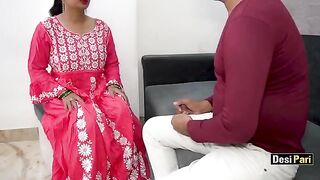 Hot Indian girl Desi Pari fucked by her stepbrother in a surprise encounter