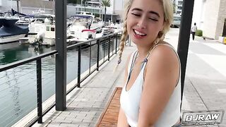 Cute blondie Chloe Surreal gets her pussy filled with cum