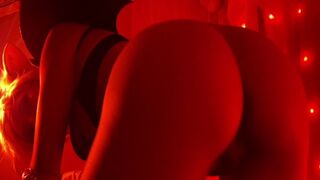 The stinky Rouge the Bat makes a fart parody video for fans