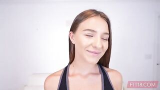Young and pretty amateur from Ukraine gets fucked during casting