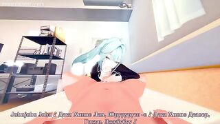 A hot woman has sex with the handsome boy Faruzan