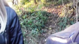 Blogger knocked down a motorcyclist and had to suck his dick