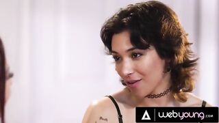 The passionate lesbian sex of Brooklyn Gray and her girlfriend is too hot to miss!