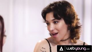 The passionate lesbian sex of Brooklyn Gray and her girlfriend is too hot to miss!