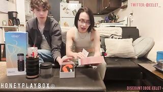 Joi and Warrior review the best sex toys they've ever used in this steamy session