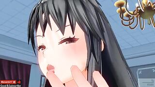 ASMR ear licking with uncensored Japanese hentai anime voice, recommended