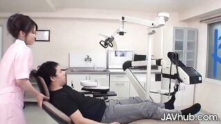 Japanese dentist Mao Chinen gets creampied by her patient