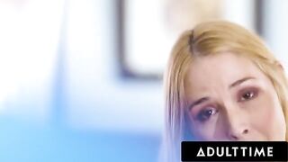 Stepmom Sarah Vandella teaches her stepson to fuck